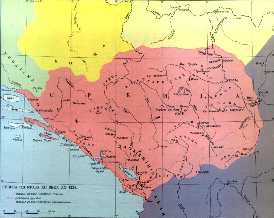 Serbia in the period of Stephan Nemanja and Stephan the First Crowned