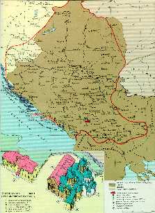 The jurisdiction of the Patriarchate of Pec, ca 1660