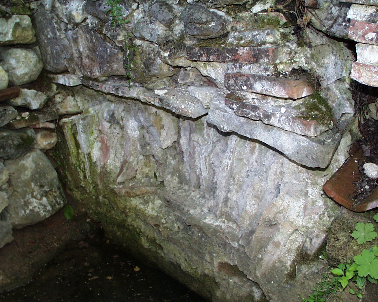 THE BYZANTINE BASILICA IN OSTROVICA, ENTRANCE TO THE CRYPT